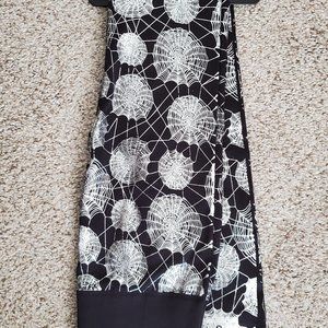spider web fleece leggings black